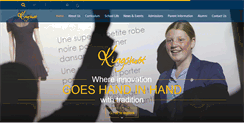 Desktop Screenshot of kingshottschool.com